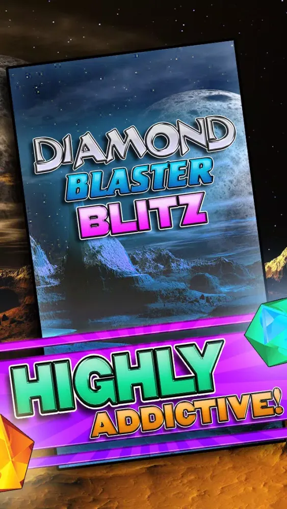Diamond Blaster Blitz - Free Multiplayer Match Three Puzzle Game スクリーンショット