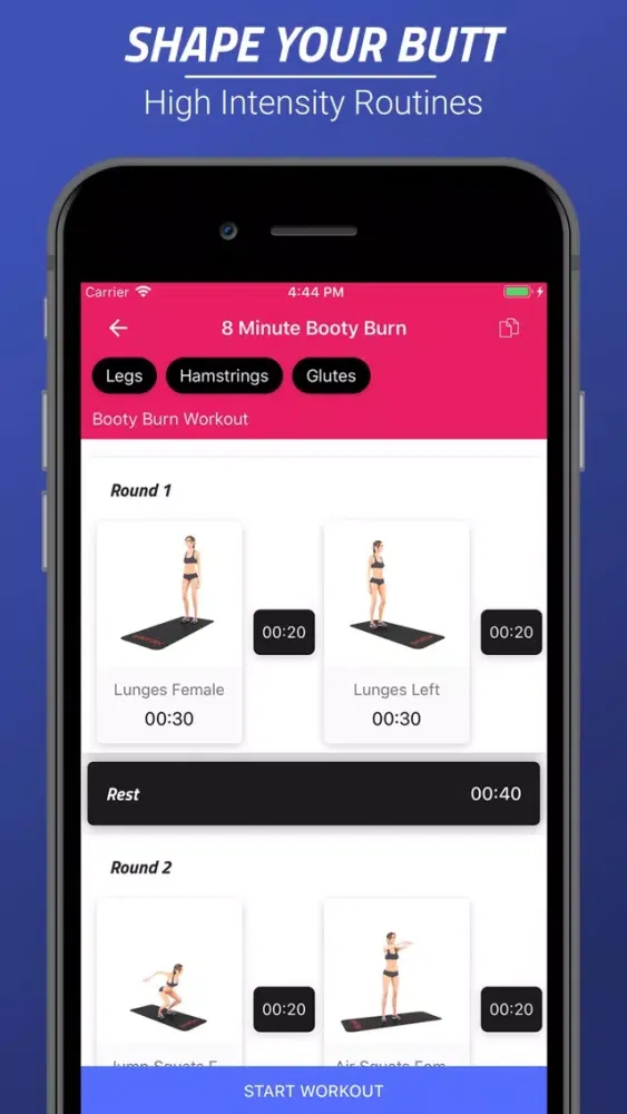 Butt & Legs Workout Challenge স্ক্রিনশট