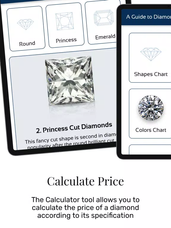 MDC - Multi Diamond Calc iPad  স্ক্রিনশট