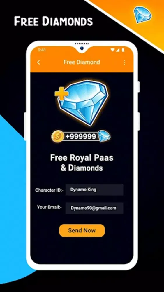 Free Diamonds Free Fire Ekran Görüntüleri