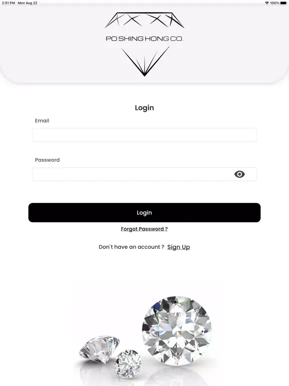 Ảnh chụp màn hình của PSH Diam iPad 