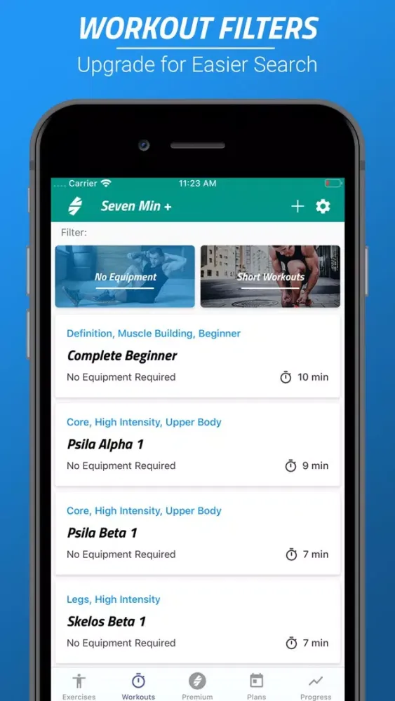 7 Minutes Workouts PRO Ekran Görüntüleri