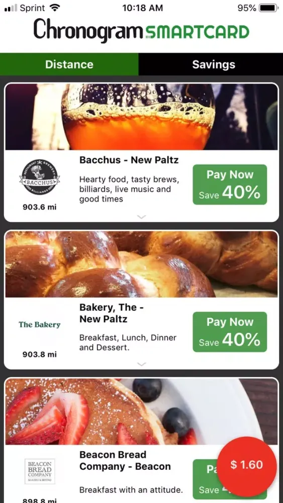 Screenshot di Chronogram Smartcard