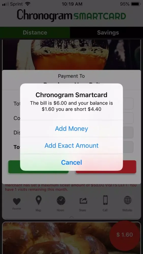 Screenshot di Chronogram Smartcard