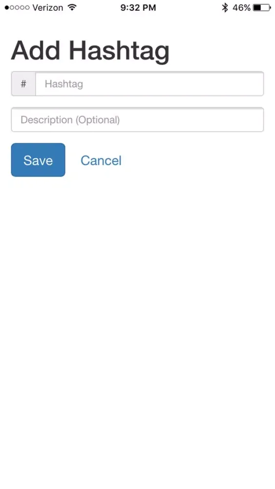 Capturas de tela do Hashtag Saver