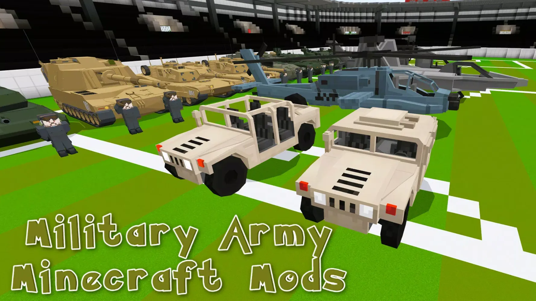 Screenshot di Military Army Mod Minecraft