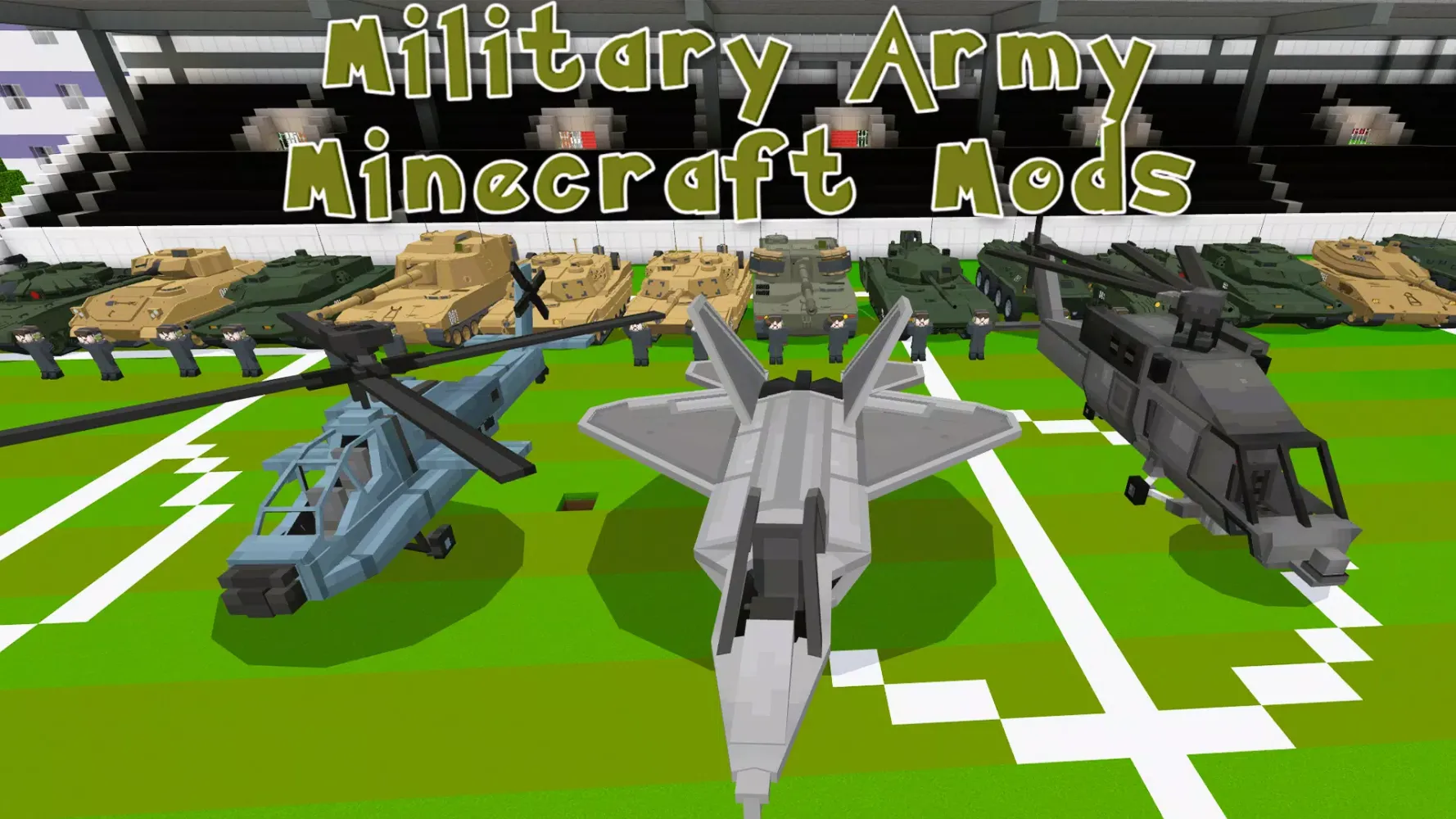 Screenshot di Military Army Mod Minecraft