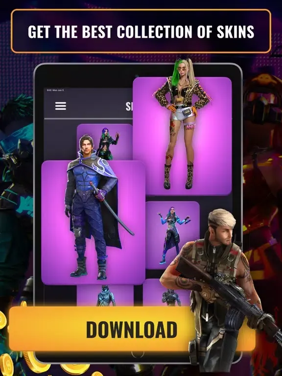 Capturas de pantalla de Diamonds for Free Fire Game iPad 