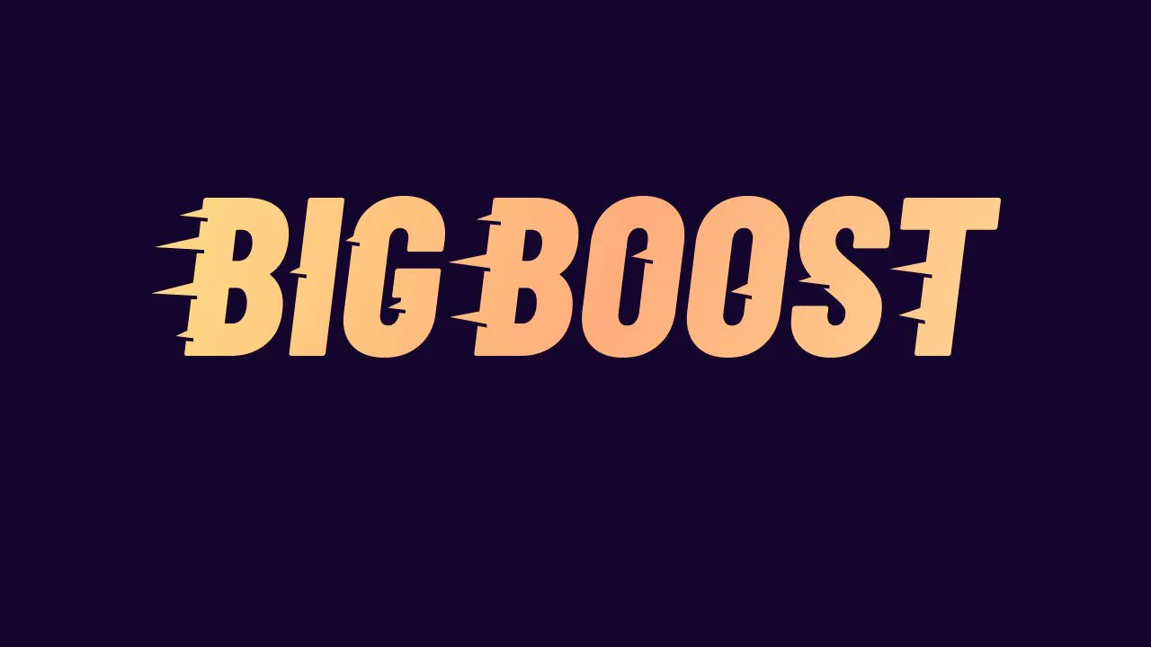 Big Boost سکرین شاٹس