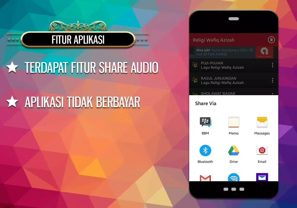Screenshot di Religi Wafiq Azizah
