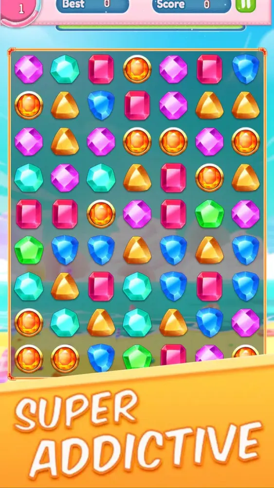 Capturas de tela do Candy Diamond Rush HD