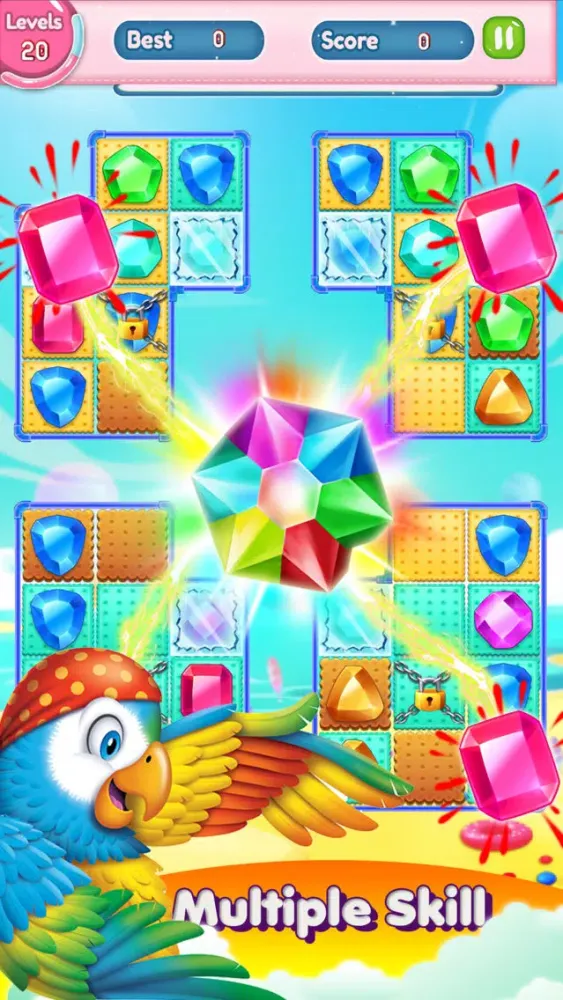 Diamonds classic - Jewels game Screenshots