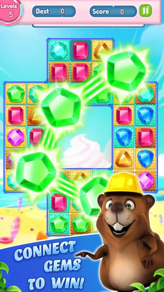 Diamonds classic - Jewels game Screenshots