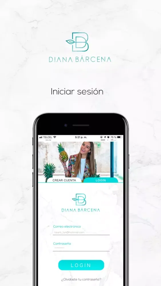 Captures d'écran de Diana Bárcena App