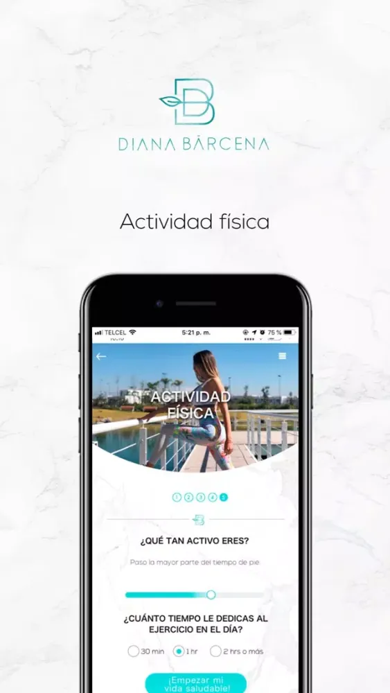 Captures d'écran de Diana Bárcena App