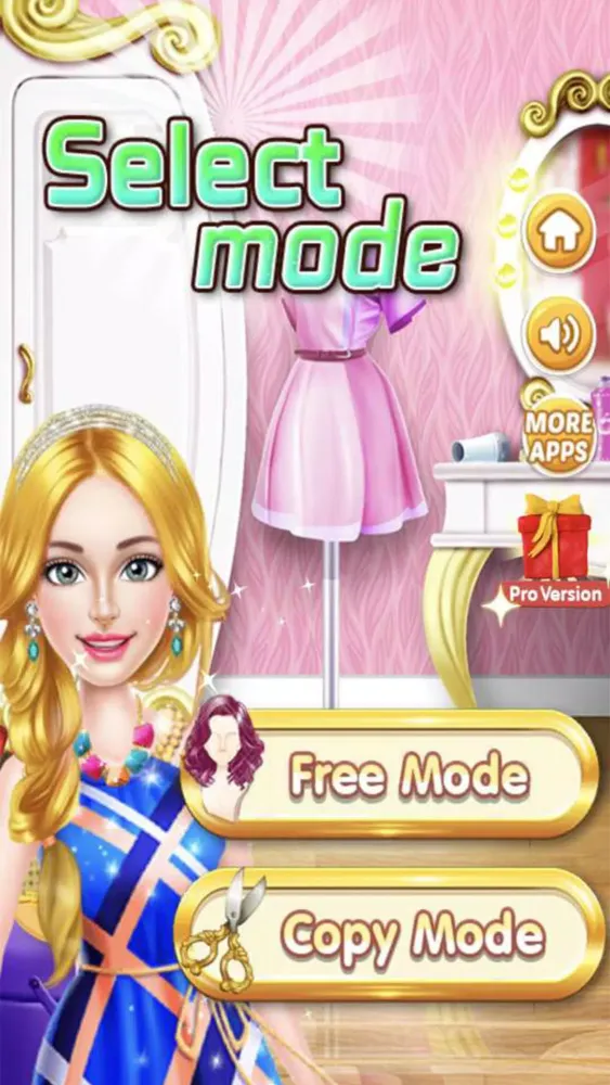 Diana's Hair Salon Game Screenshots