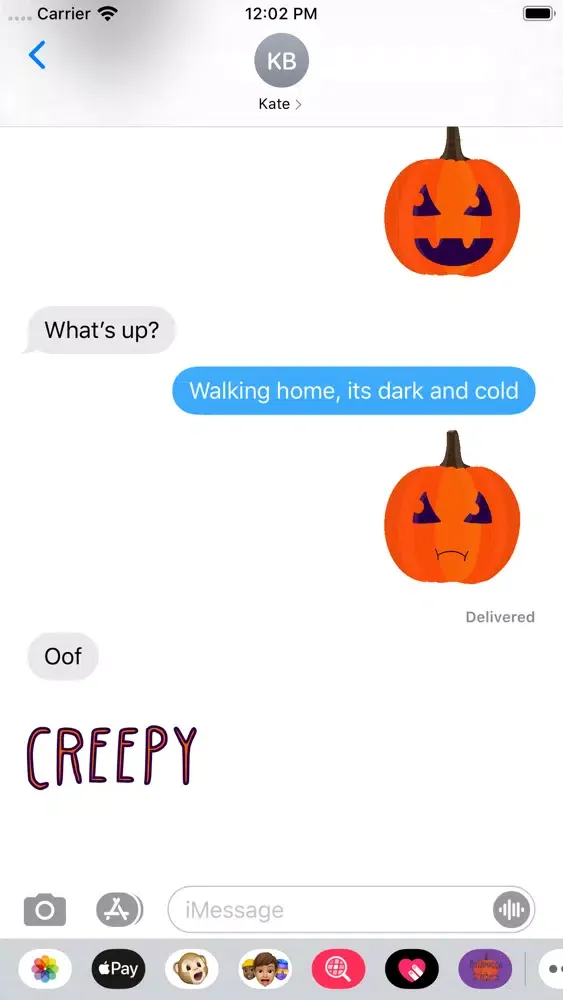 Screenshot di Halloween Messages