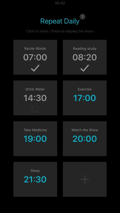 iReminder - Daily alarm clock应用截图