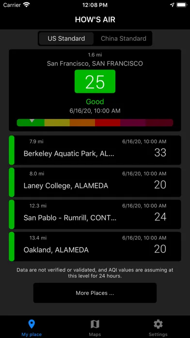 How's Air Screenshots