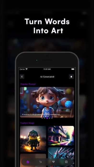 Tangkapan skrin AI Photo Creator