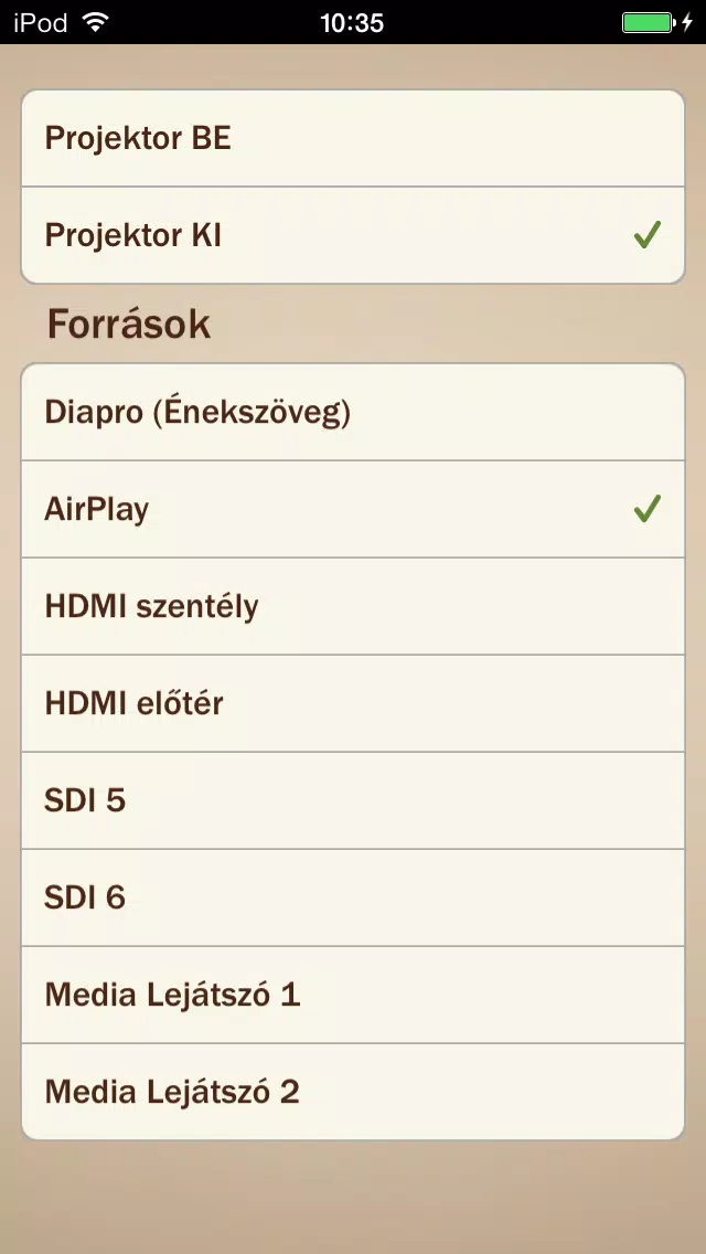 Control Panel for Diapro Systems سکرین شاٹس