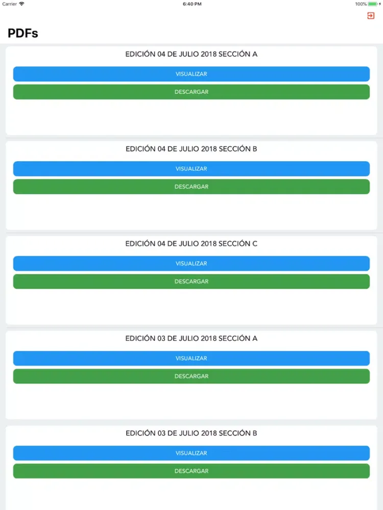 Diario De Colima iPad  Screenshots