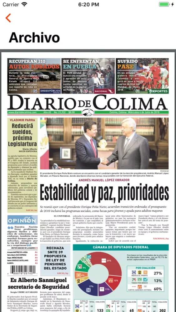 Diario De Colima Screenshots