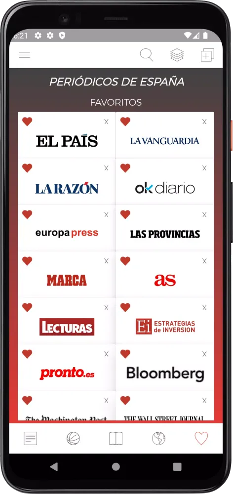 Periódicos Españoles Screenshots