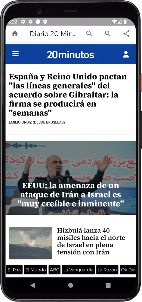 Periódicos Españoles Screenshots