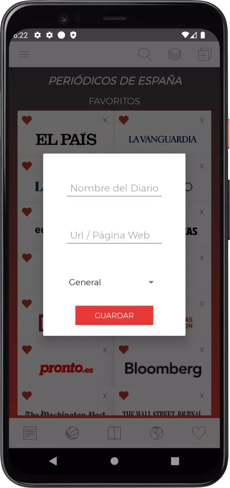 Periódicos Españoles Screenshots