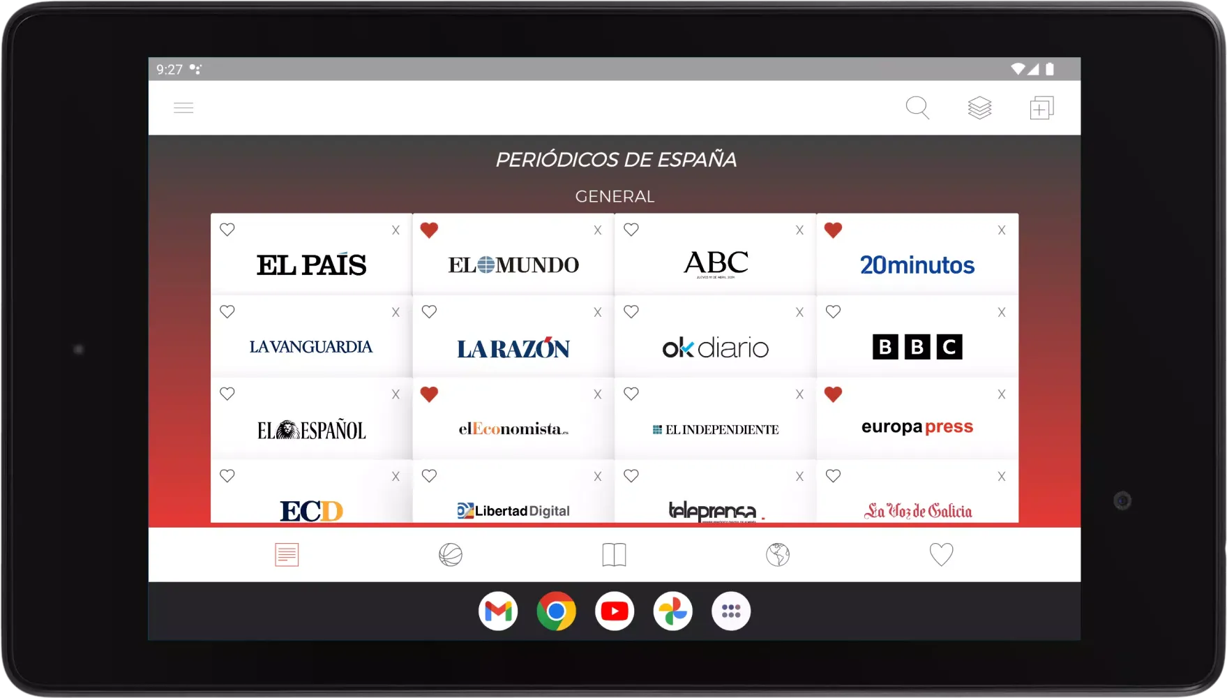 Periódicos Españoles Screenshots