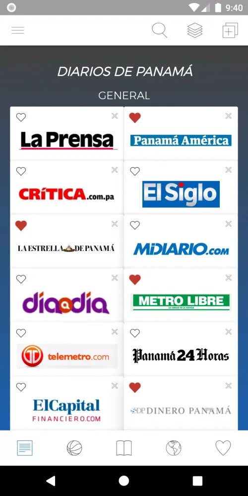 Tangkapan layar Diarios Panameños