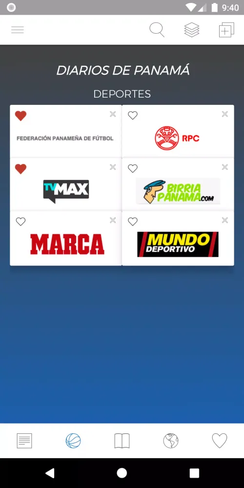 Tangkapan layar Diarios Panameños