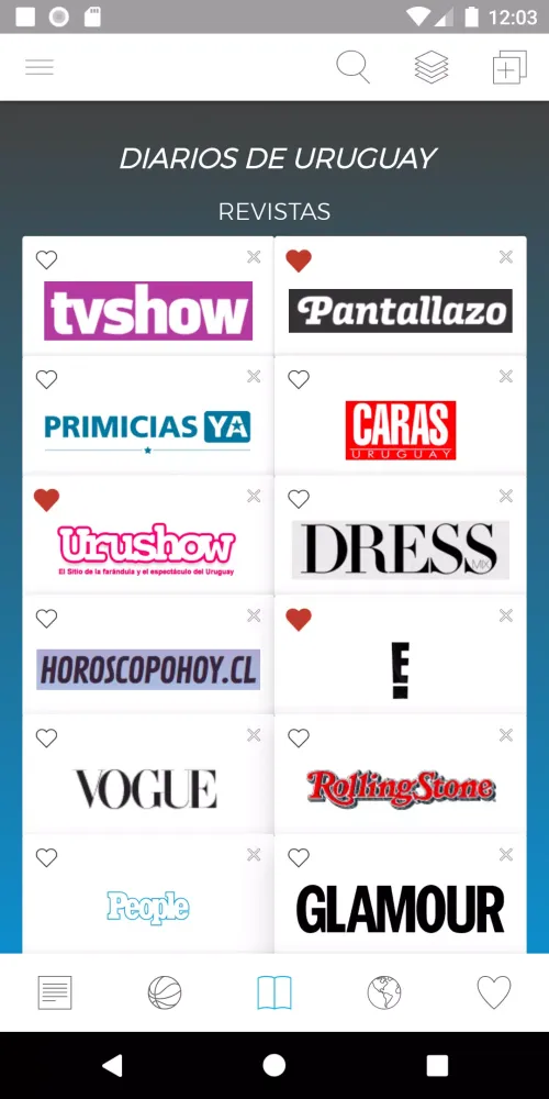 Diarios Uruguayos应用截图
