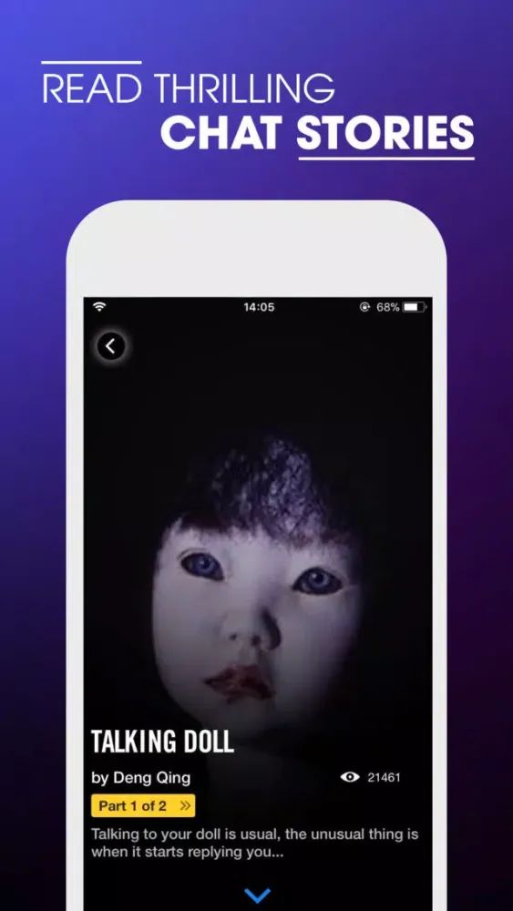 Chat Diary - Scary Stories Screenshots