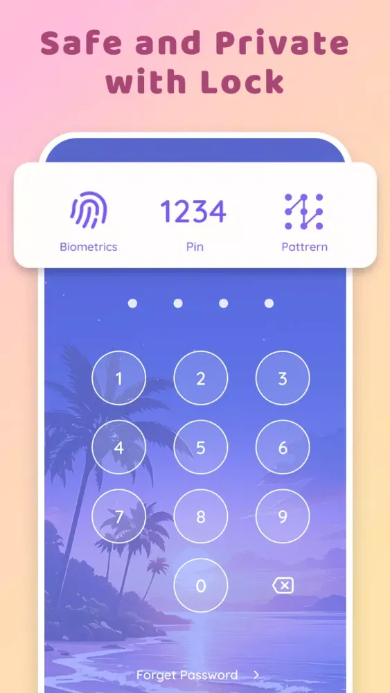 My Diary With Lock: Mood Diary Screenshots