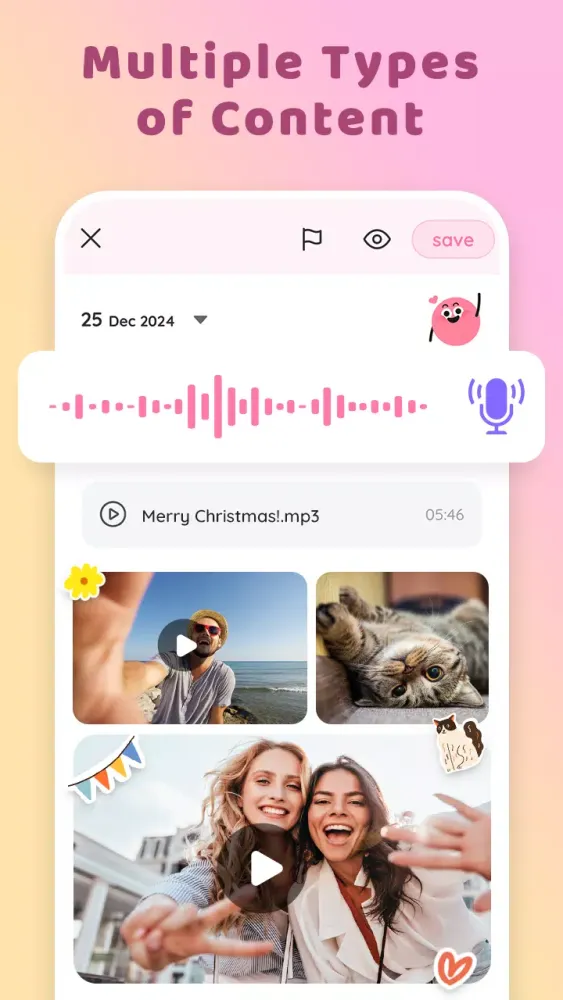 My Diary With Lock: Mood Diary Screenshots