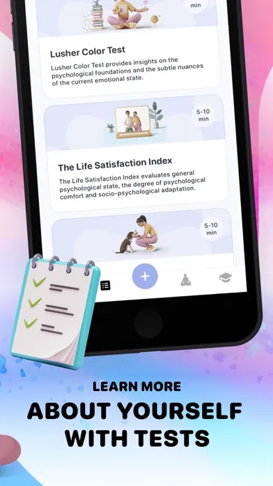 Tangkapan skrin InMood: Self-Care Mood Tracker
