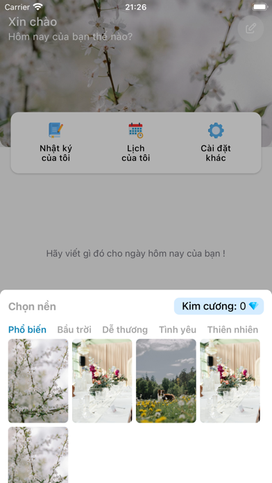 Capturas de pantalla de My Diary