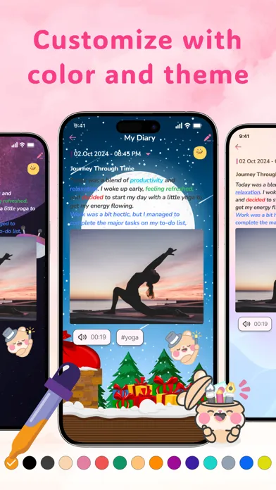 Capturas de pantalla de My Daily Diary - Mood Journal