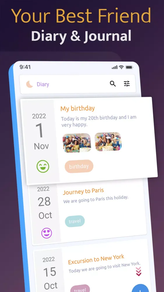 Diario Personal - My Diary應用截圖