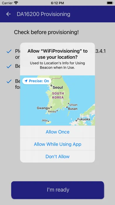Renesas WiFiProvisioning سکرین شاٹس