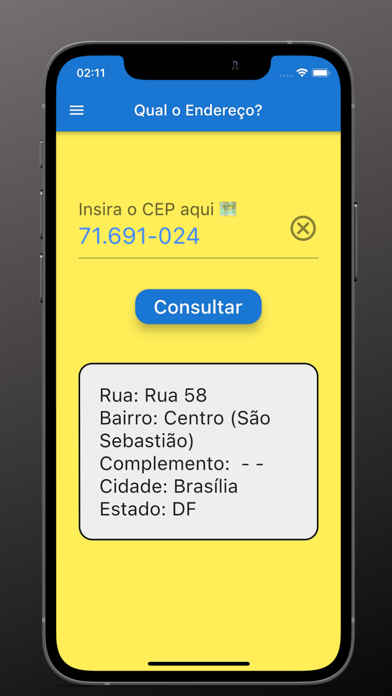 Só sei o CEP Screenshots
