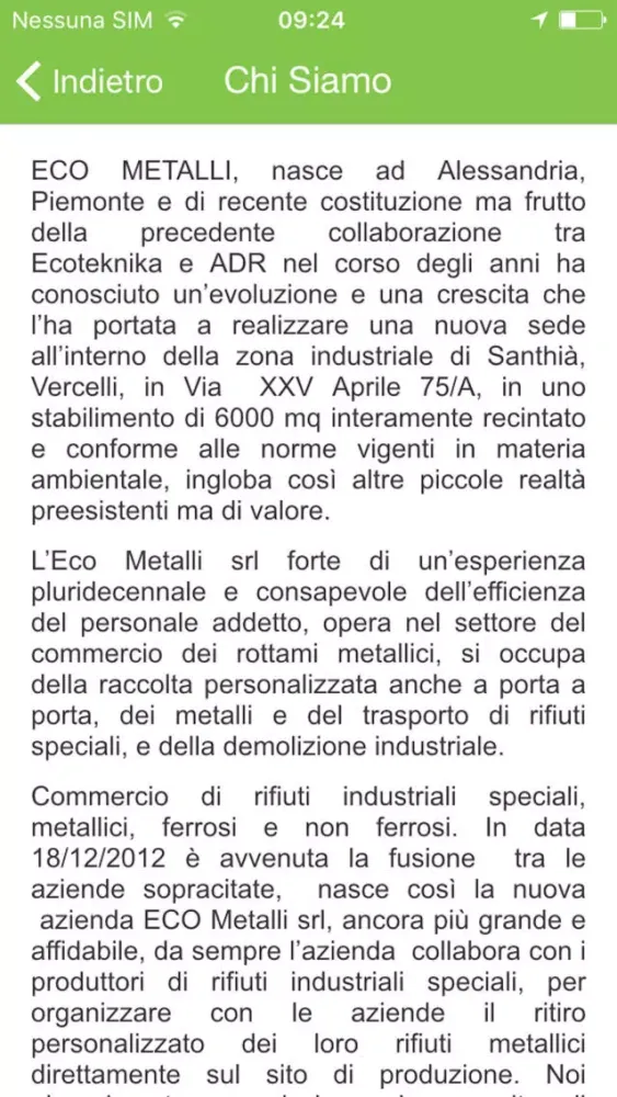 Eco Metalli Ekran Görüntüleri