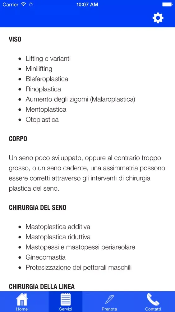 Capturas de tela do Federico Fiori