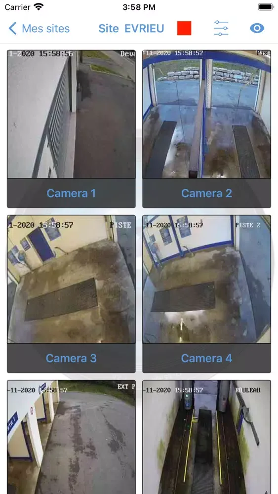 Capturas de tela do Diavicom-IPX
