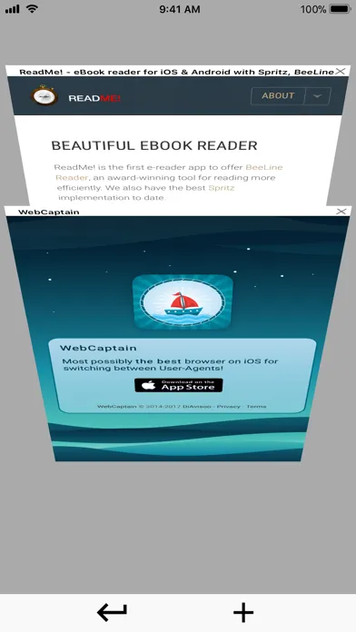 Web Captain Screenshots