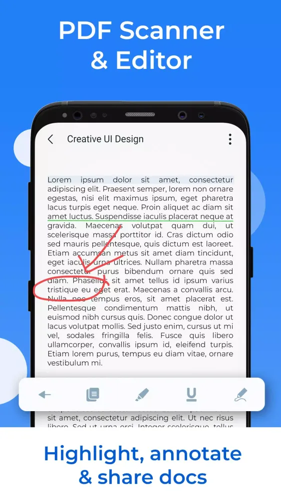 Zrzuty ekranu DS Scanner: PDF & ID Scanner