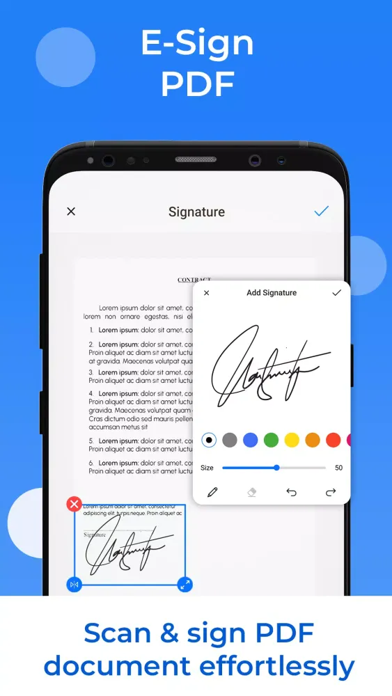 Zrzuty ekranu DS Scanner: PDF & ID Scanner