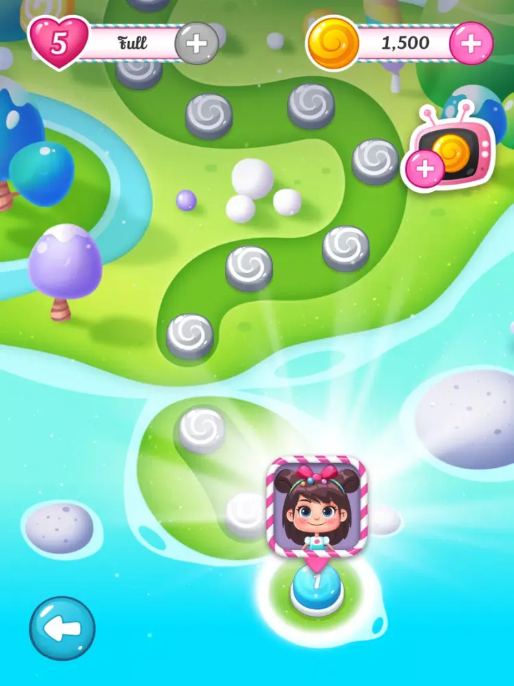 Скриншоты Pink Candy Match 3 iPad 